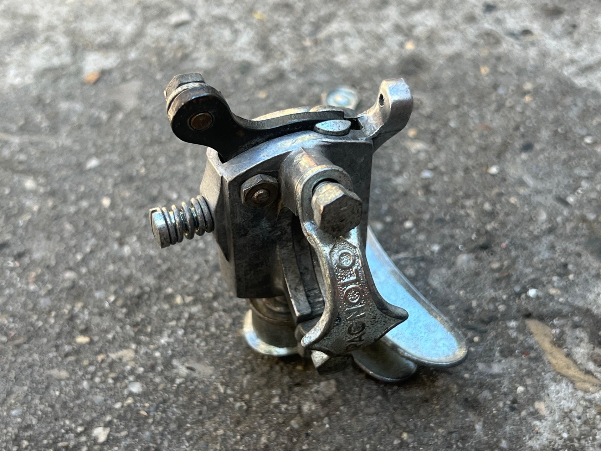 Campagnolo Matchbox 28.6mm Bottom Pull Front Derailleur Vintage Road Bike 5sp - Image 5