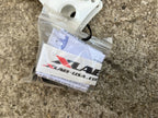 Used XLAB Turbo Triathlon Dual Bottle Cage Mount White Racing Road Bike TT TRI Alloy-Bicycle Bin