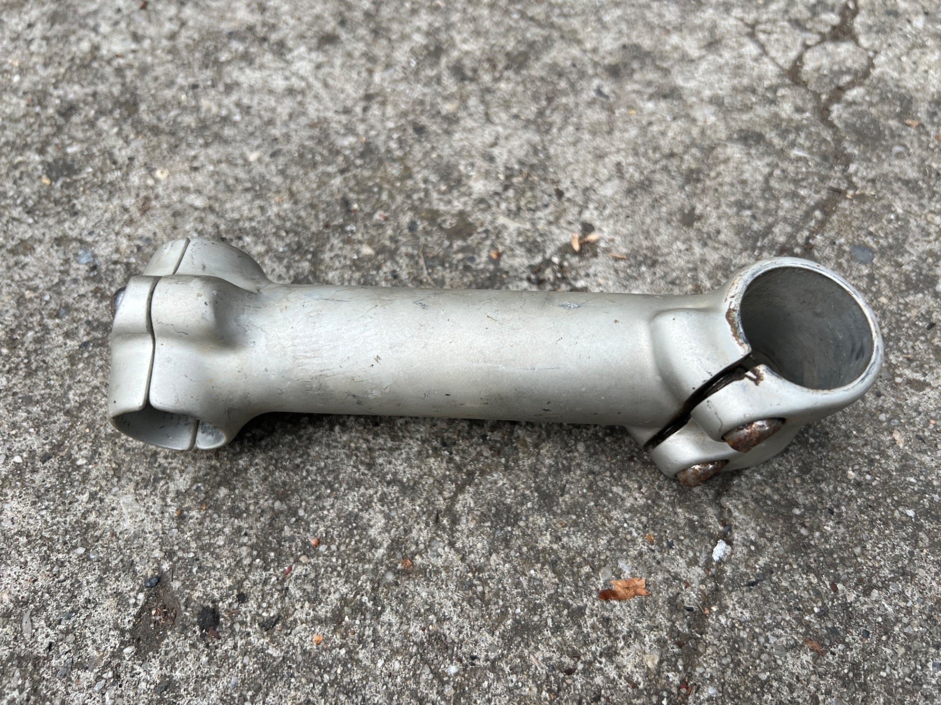 Bontrager 25.4x135mm 1 1/8” Threadless Stem Vintage Retro MTB Mountain Bike Gray - Image 5