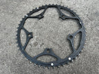 Used Stronglight Easton 53T Tooth 130BCD Chainring 10 Speed CT2 Ceramic Teflon Black-Bicycle Bin