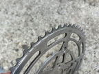 Used Stronglight 46/53T Chainring Set Vintage Aluminum 122/50.4 BCD Touring Retro-Bicycle Bin