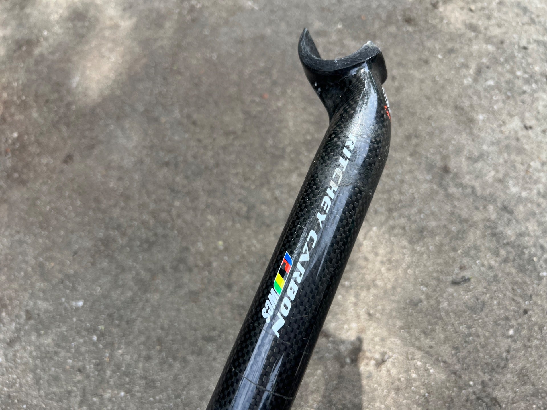 Ritchey WCS Carbon Seatpost 31.6x300mm Black Gravel Road CX XC Fiber NO HEAD  - Image 5