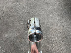 Used Titec 125x25.4mm Threadless Stem 1 1/8” Silver Aluminum MTB Mountain Bike 7 Deg-Bicycle Bin