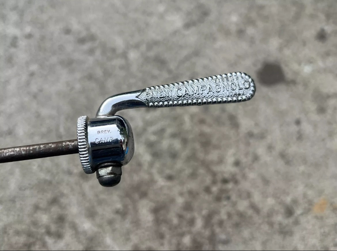 Campagnolo Rear Quick Release Skewer 126mm Vintage Chrome Retro Steel Road Bike! - Image 5