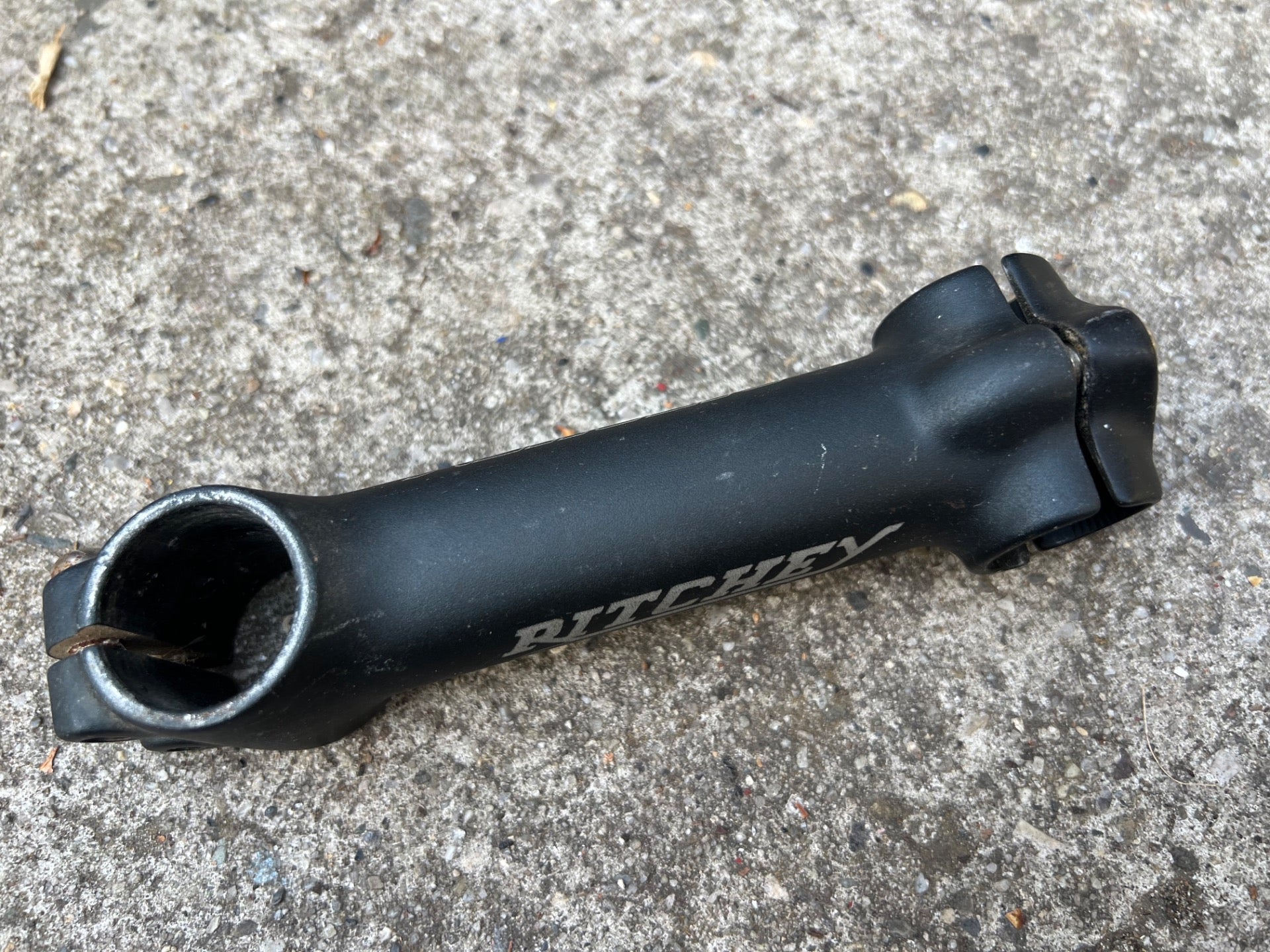 Ritchey 25.4x125mm 1 1/8” Threadless Stem Vintage Retro MTB Mountain Bike Black  - Image 5