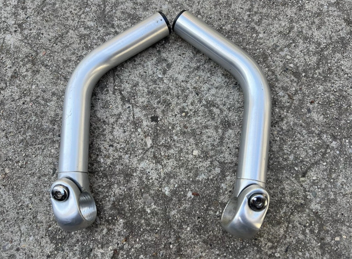 Tioga Power Studs Bar Ends Silver Vintage MTB Mountain Bike Retro 90s - Image 5