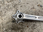 Used Stronglight 49D 170mm Cranks 50.4 BCD 5 Bolt Vintage Touring Road Bike Retro-Bicycle Bin