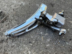 Used Suntour Cyclone Braze On Front Derailleur Double Road Bike Vintage 2nd gen 80’s-Bicycle Bin