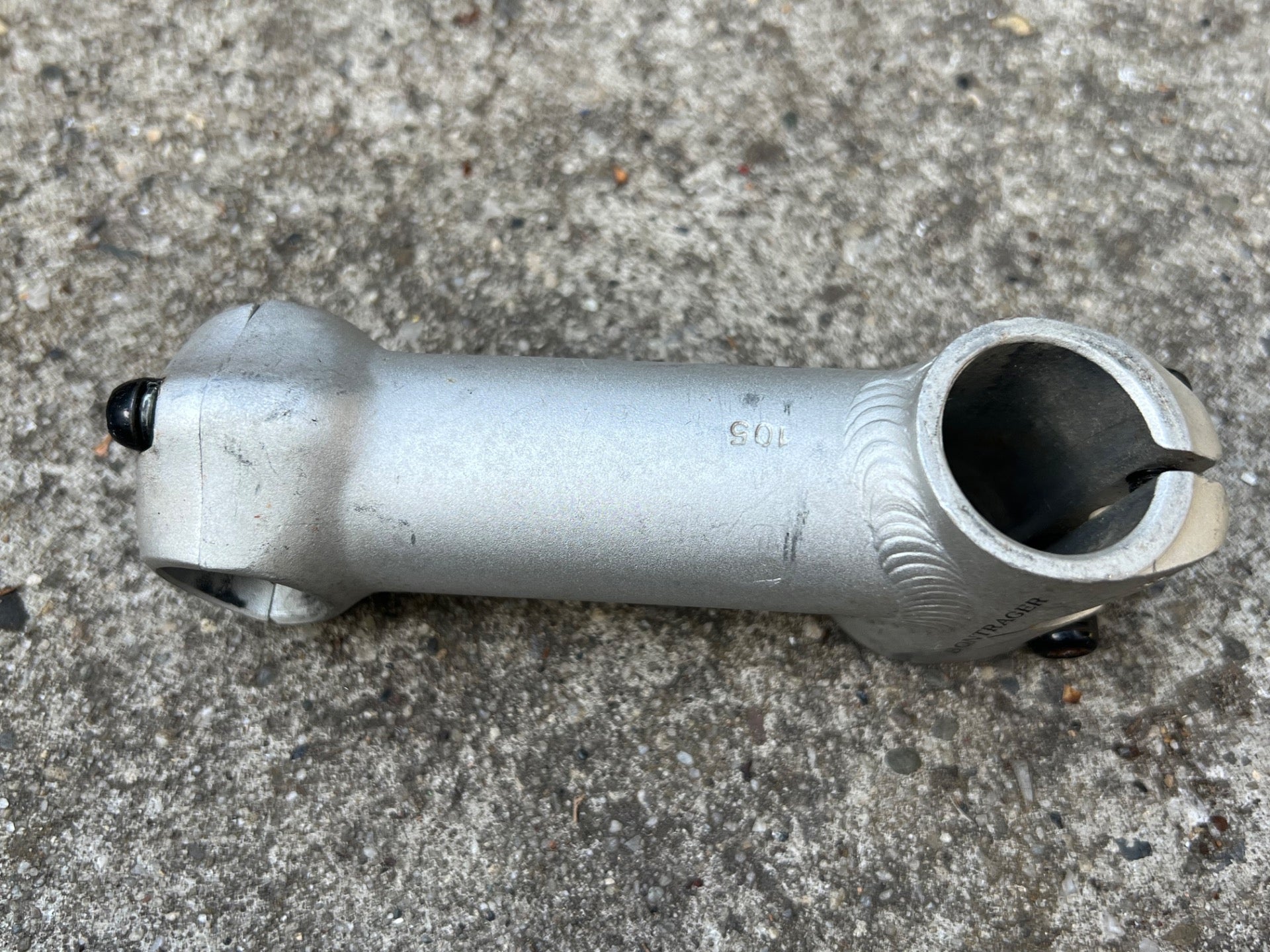 Bontrager SSR 25.4x110mm 1 1/8” Threadless Stem Vintage Retro MTB Mountain Gray - Image 5