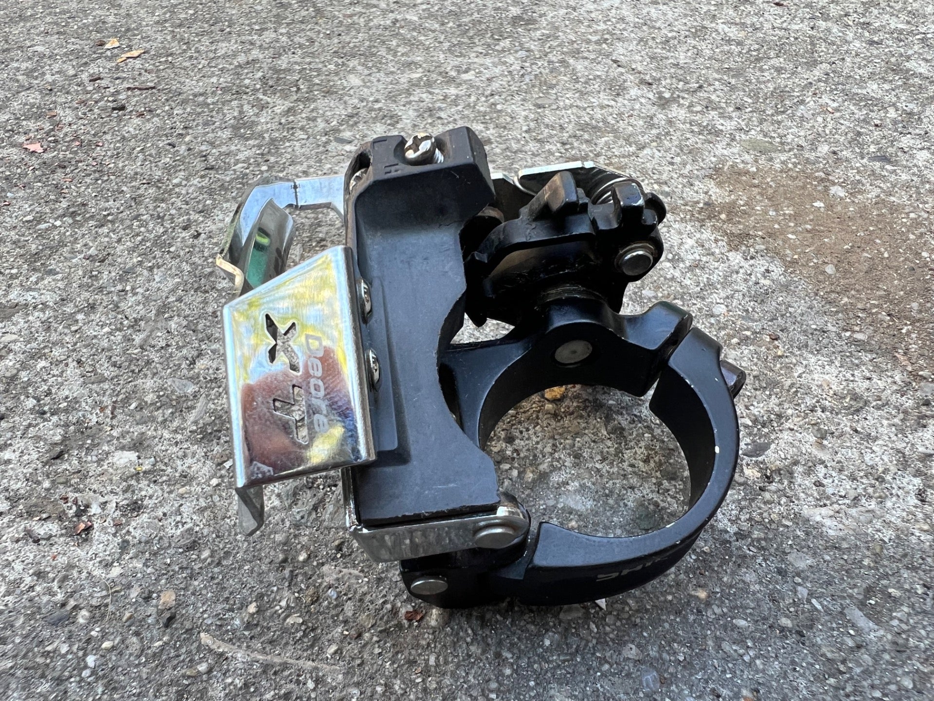 Shimano Deore XT FD-M770 34.9mm Dual Pull Front Derailleur Low Clamp 3x9 Triple  - Image 5