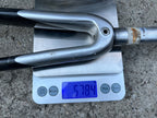 Used Fuji Carbon Fork 1 1/8” Threadless Steerer 9.25” Silver Black Road Bike Racing-Bicycle Bin