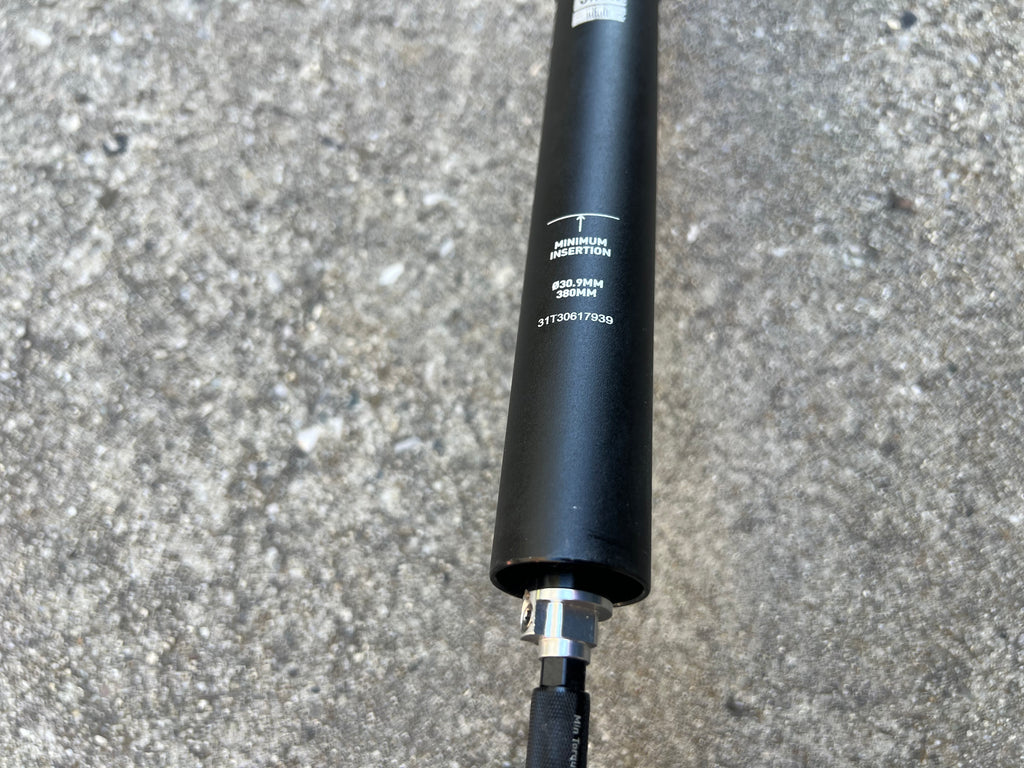 NEEDS REBUILD RockShox Reverb Dropper Post w Lever 30.9x380mm 125mm travel