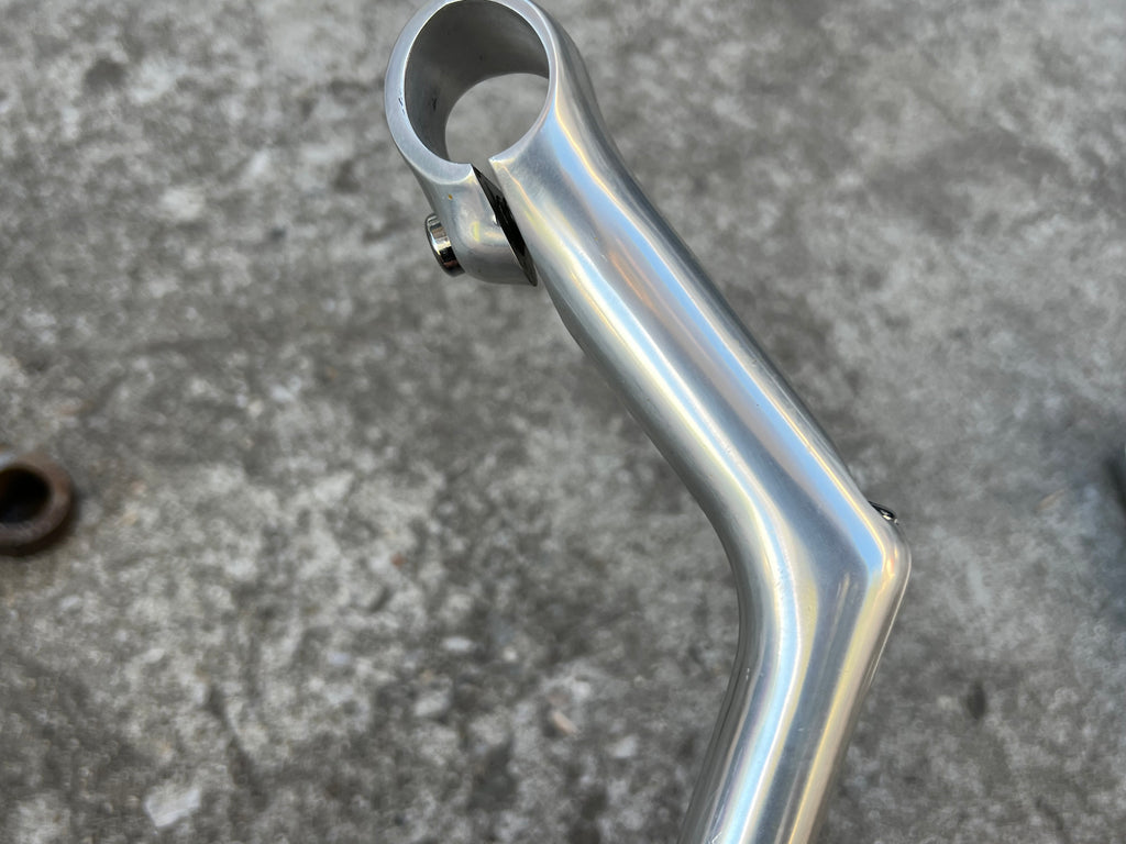 Nitto Dirt Drop 100x26.0mm 1” Quill Riser Stem Silver Road Touring Bike