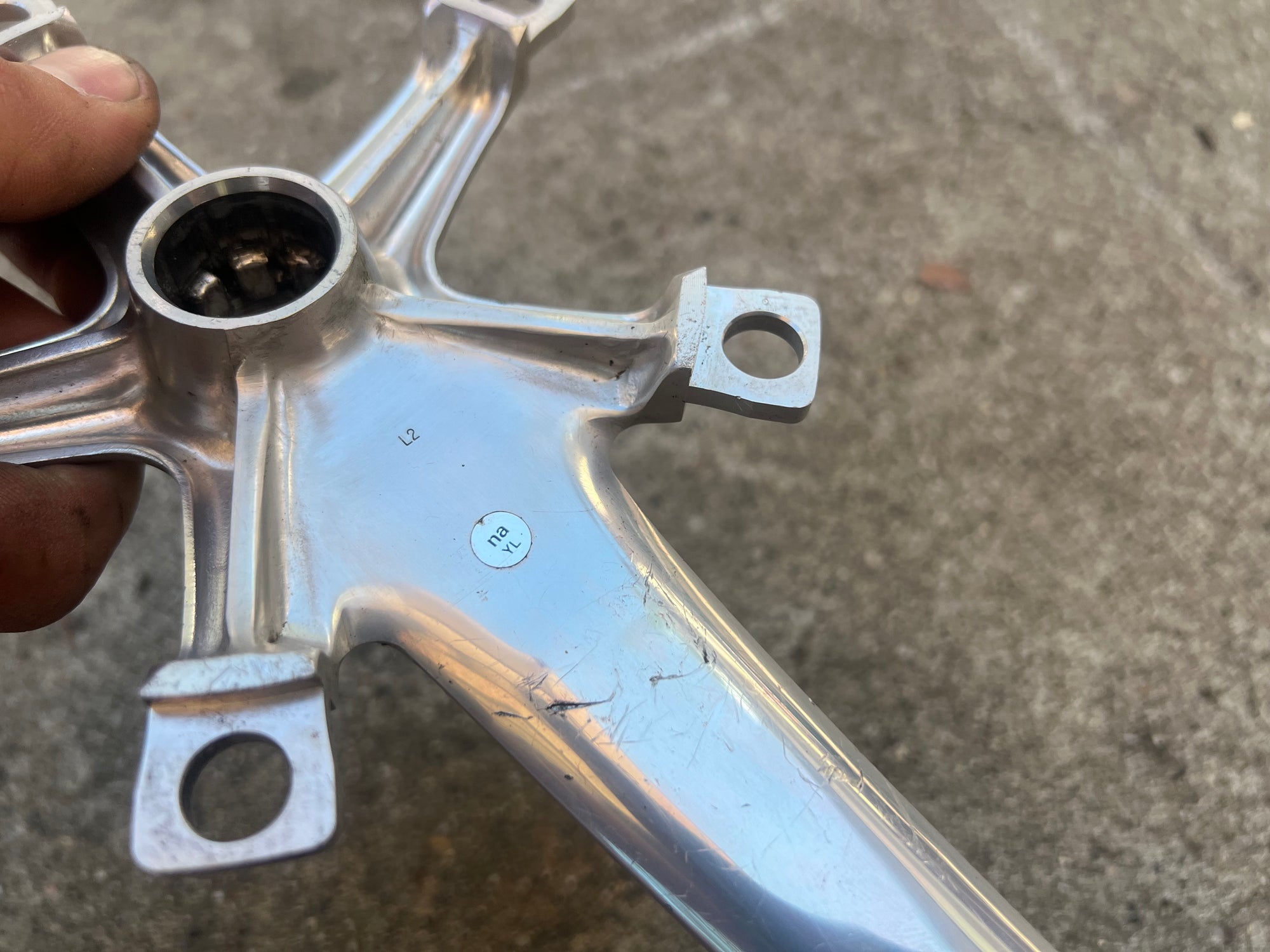 Shimano Dura Ace FC-7701 170mm 130 BCD Drive Side Right Octalink Crank Arm