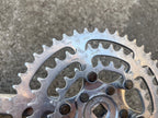TA Specialites Triple 170mm 26-36-46 Touring Vintage Black Logo Crankset