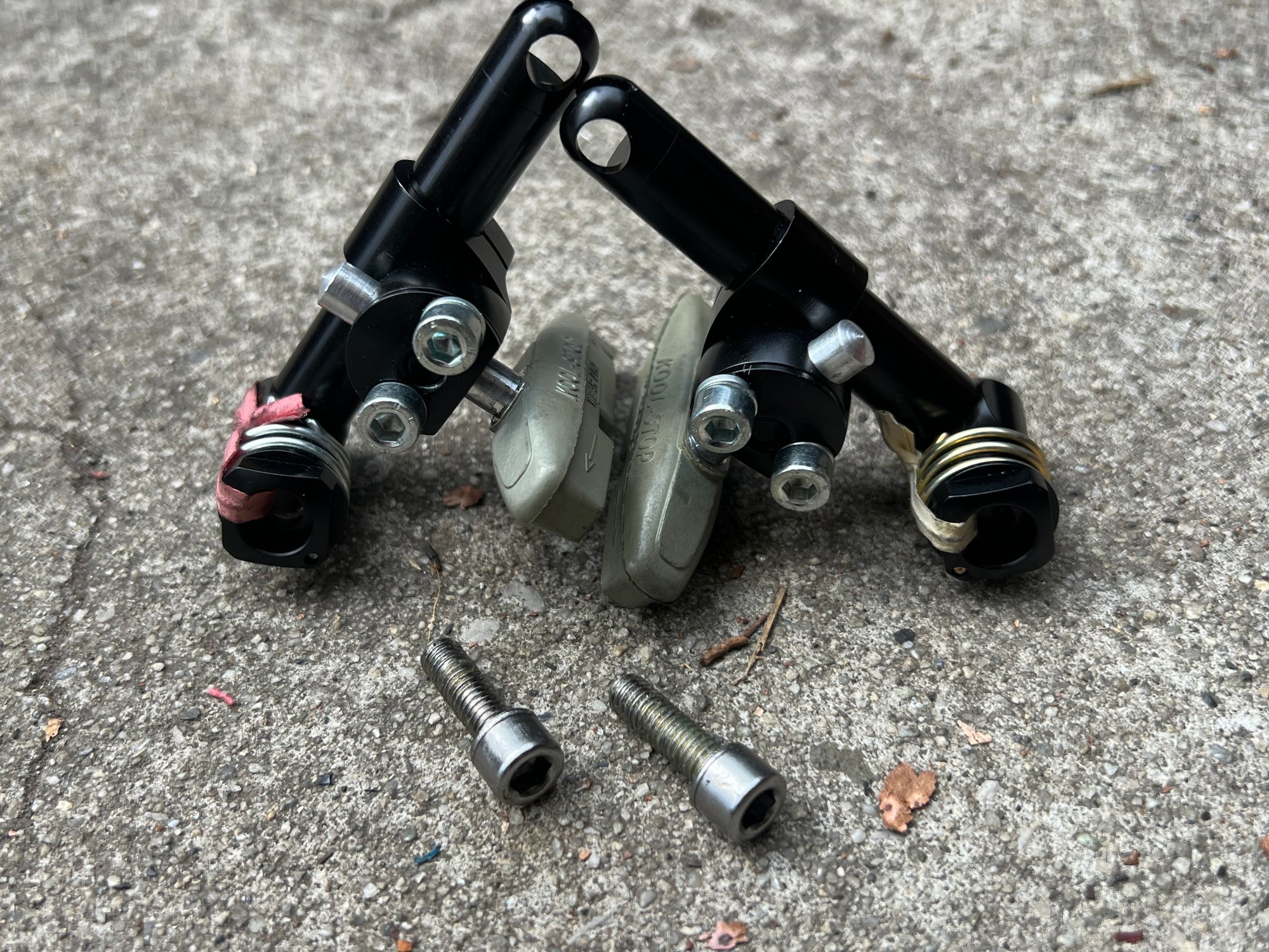 NOS Avid Tri Align II 2 Black Cantilver Brakes Vintage MTB Mountain Bike