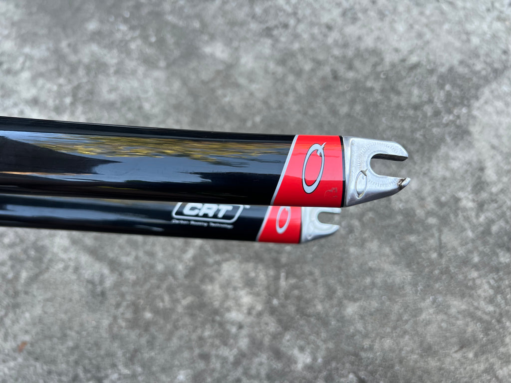 Alpha Q CX 20 Nano 700c Carbon Gravel Fork Canti V Brake Black 1 1/8”x 8.25” Steerer CRT Cyclocross