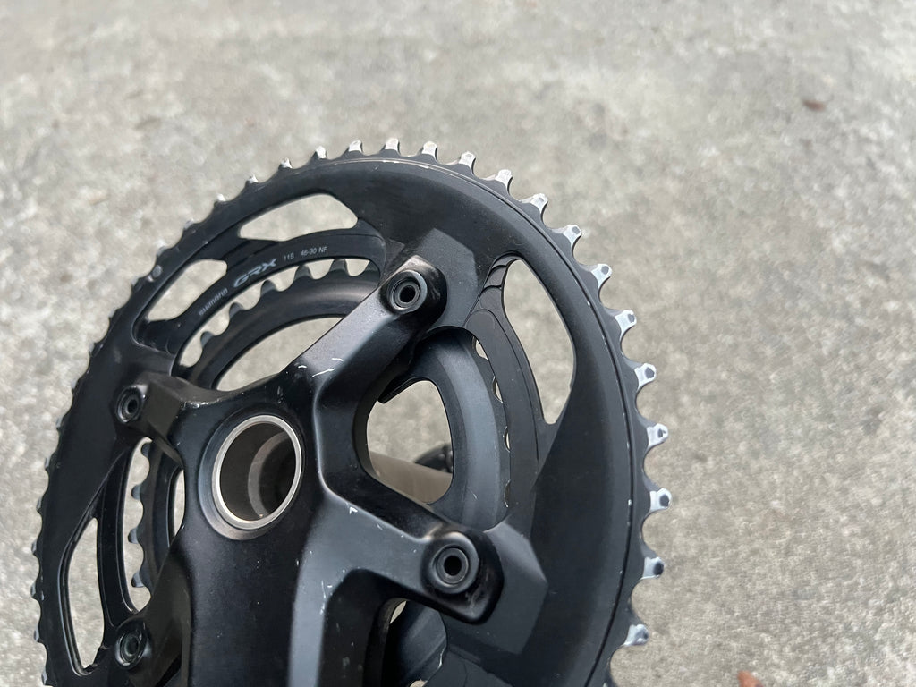 Shimano GRX FC-RX600 46/30T 10/11 Speed Double Gravel 24mm Crankset