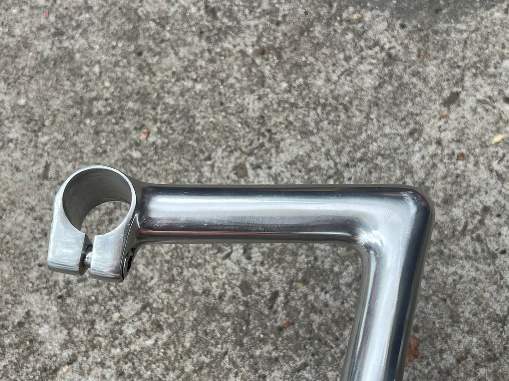 Cinelli 1A 26.4x130mm 1” Road Silver Drop Vintage Road Quill Stem
