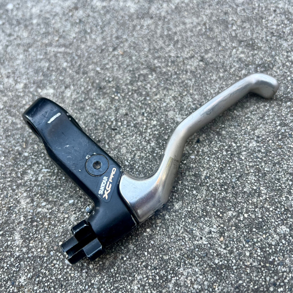 Suntour XC PRO BMX 4 Finger Left Front Brake Lever Vintage MTB Black