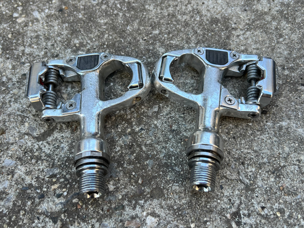 Shimano Dura Ace PD-7700 SPD-R Clipless Pedals Road Bike Silver DA