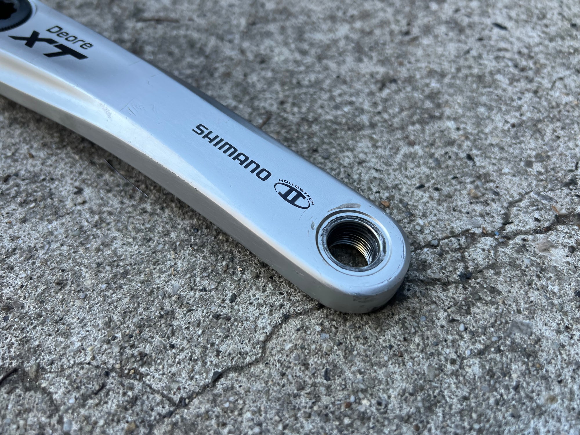 MINT Shimano Deore XT FC-M770 175mm 44-32-22 Triple 24mm MTB Mountain Crankset