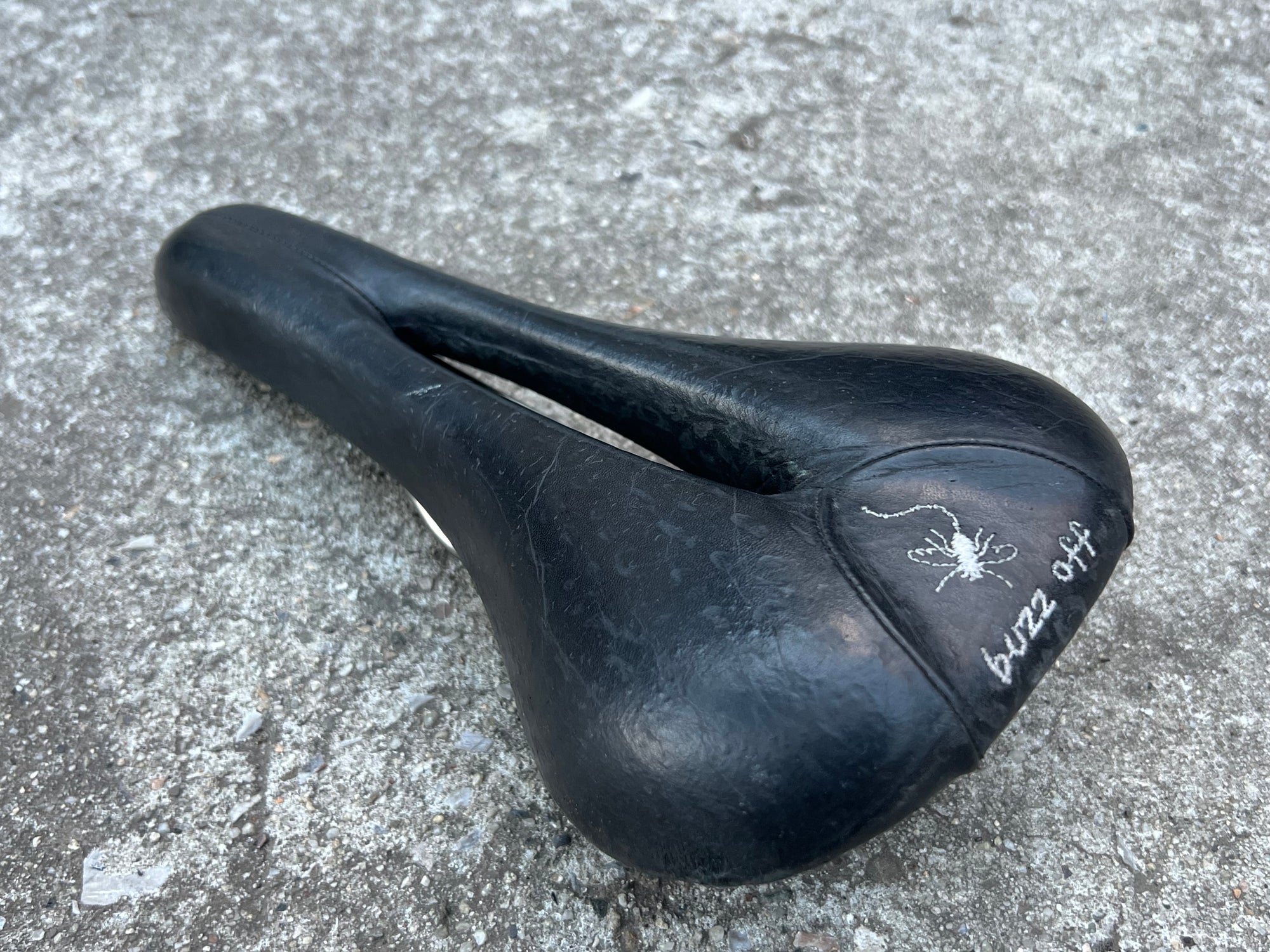 Terry Fly Titanium 275x135mm Saddle Vintage MTB Mountain Touring Road Black