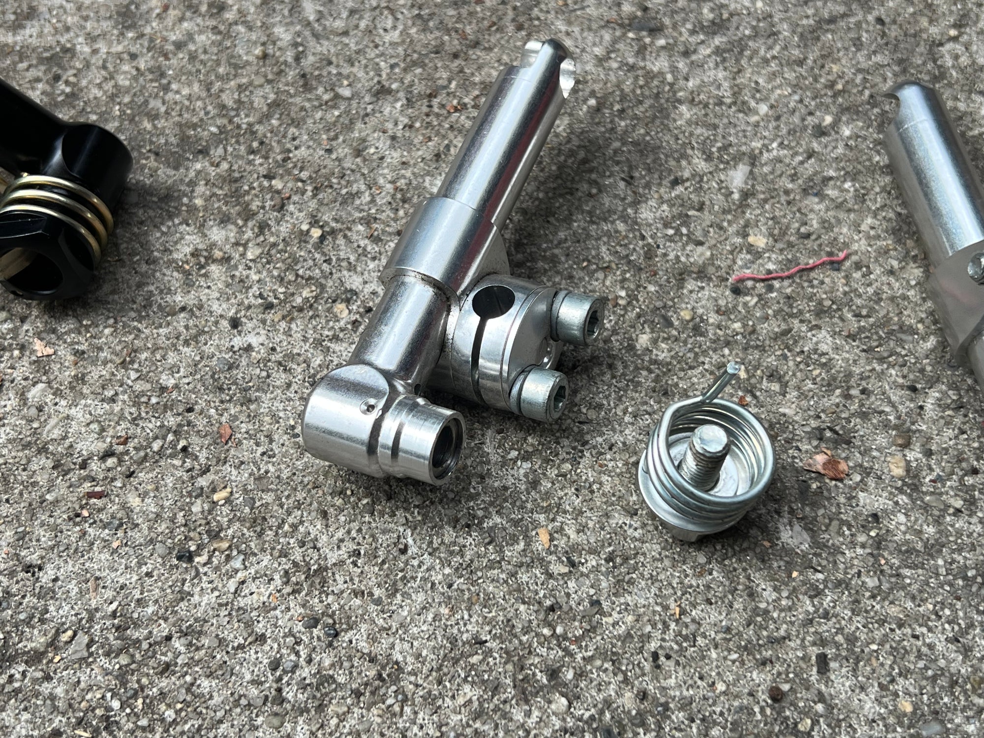Avid Tri Align II 2 Cantilever Silver Vintage MTB Brakes Brake Arms
