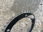 Sugino Zen Messenger 1/8” 144 BCD 45T 5 Bolt Track Chainring Black Fixie