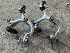 Modolo Competition Side Pull Brake Set Vintage Road Bike Silver Retro Caliper Brakes