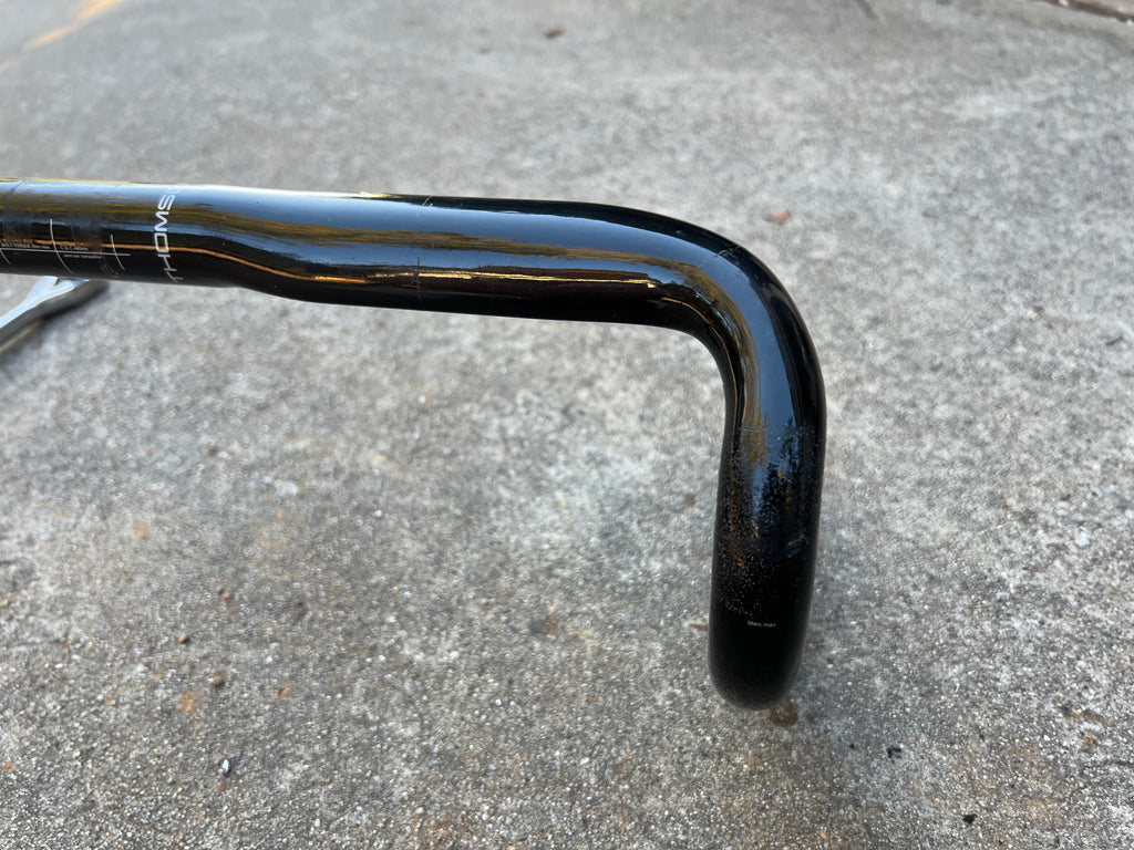 Used Thomson 31.8x440mm Carbon Drop Bars Black Road Bike 196g-Bicycle Bin
