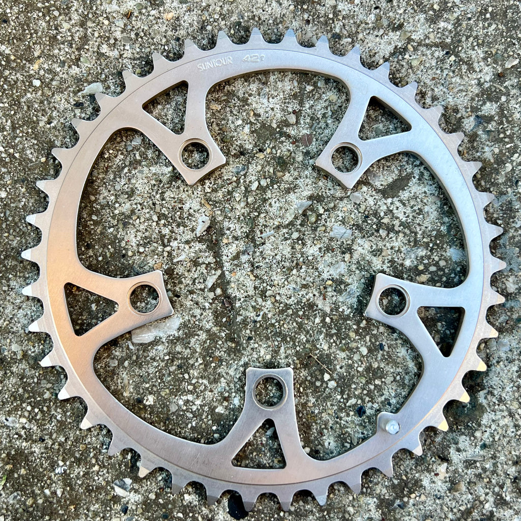 NOS Suntour 94BCD 42T MD Powering Mirco Drive Design Vintage Retro MTB Mountain