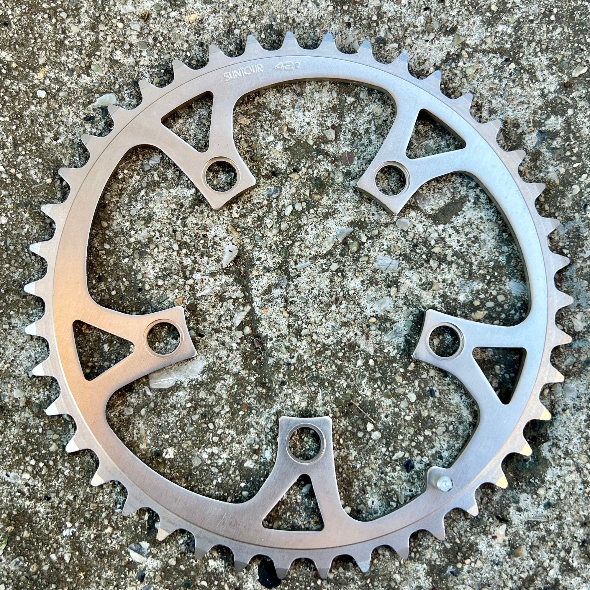 NOS Suntour 94BCD 42T MD Powering Mirco Drive Design Vintage Retro MTB Mountain