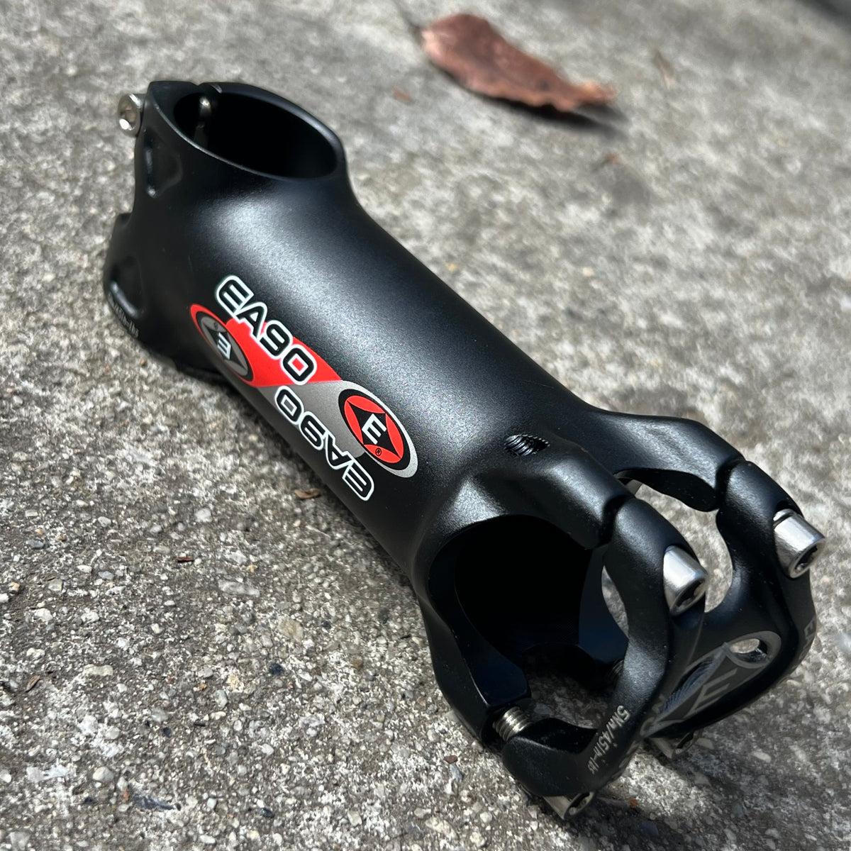 NOS* Easton EA90 1 1/8” Threadless 0° 31.8x100mm Stem Black Road