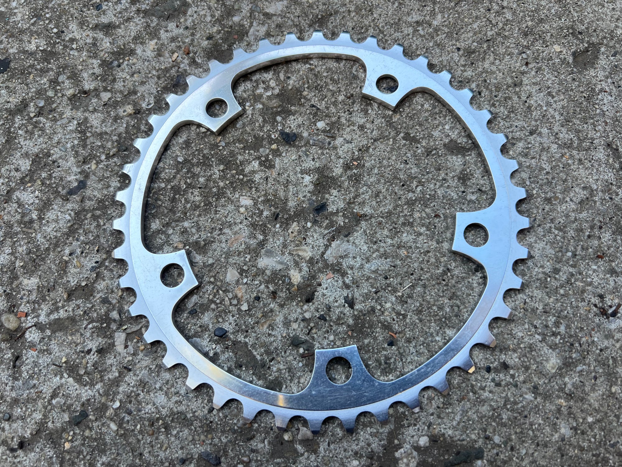 NOS Shimano 130 BCD 42T Silver Road Bike 600 Double Small Chainring