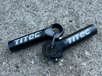 Titec Short Bar Ends Black Vintage MTB Mountain Bike Gravel XC