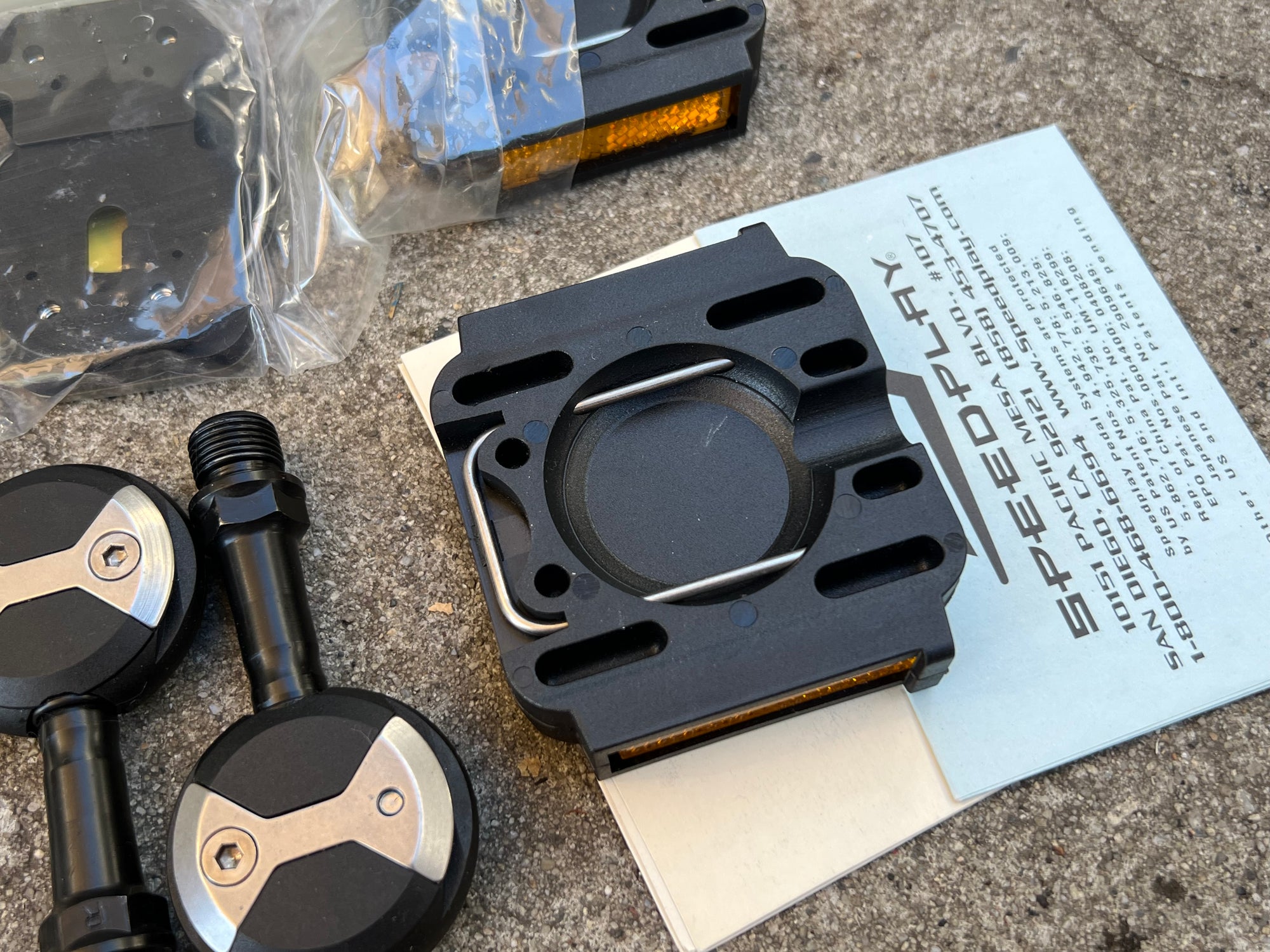 NOS NEW Speedplay X5 Clipless Pedals Cleats and Covers Road Touring Bike