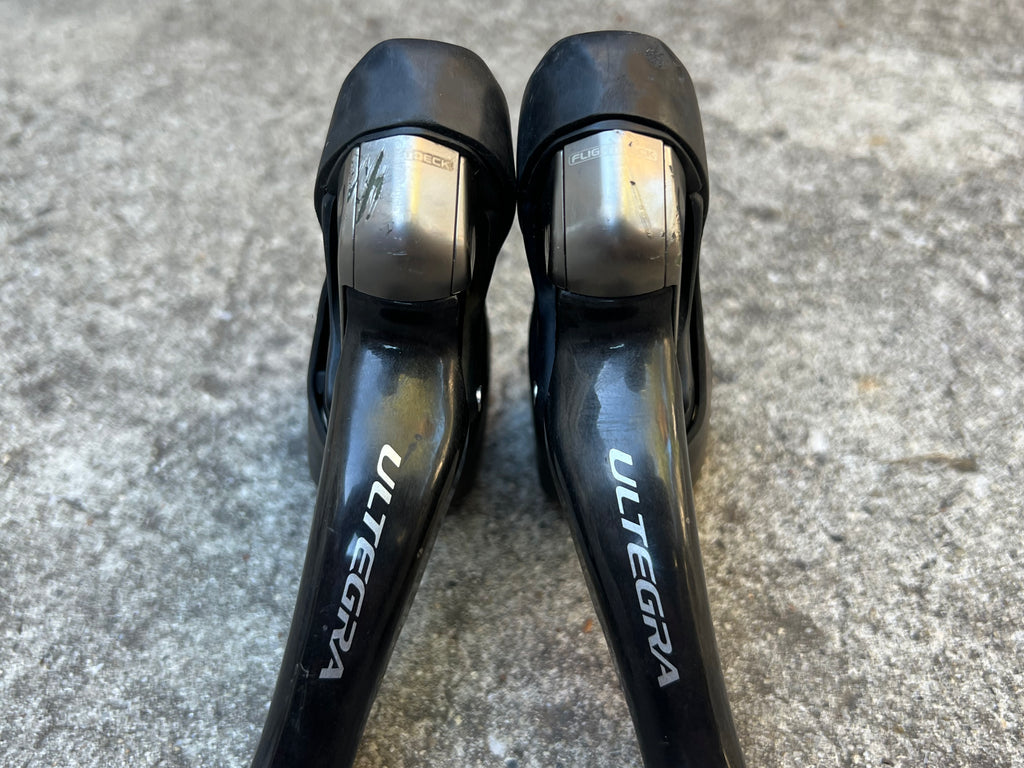Shimano Ultegra ST-6700 2x10 Speed Carbon Shifters Brake Levers Brifters