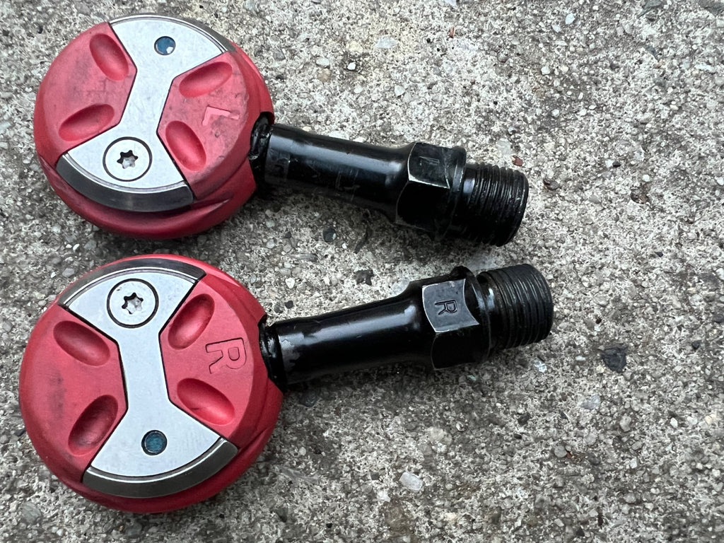 Speedplay Light Action Pedals & Shims Clipless Red Road Bike Bolts Gravel MTB XC - Image 6