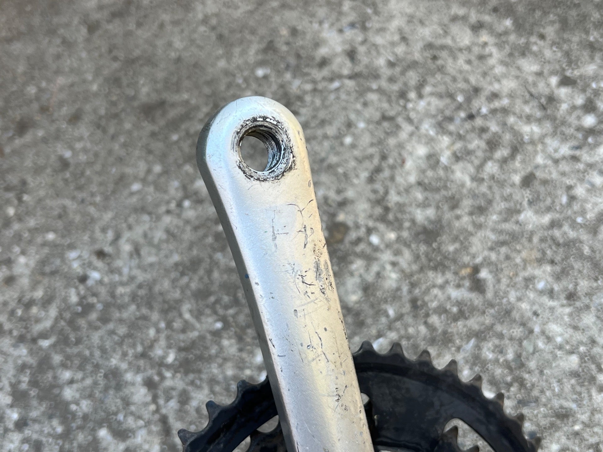 Shimano 200GS FC-M202 170mm 48-38-28T Triple Drive Side Crank Arm Square Taper - Image 6