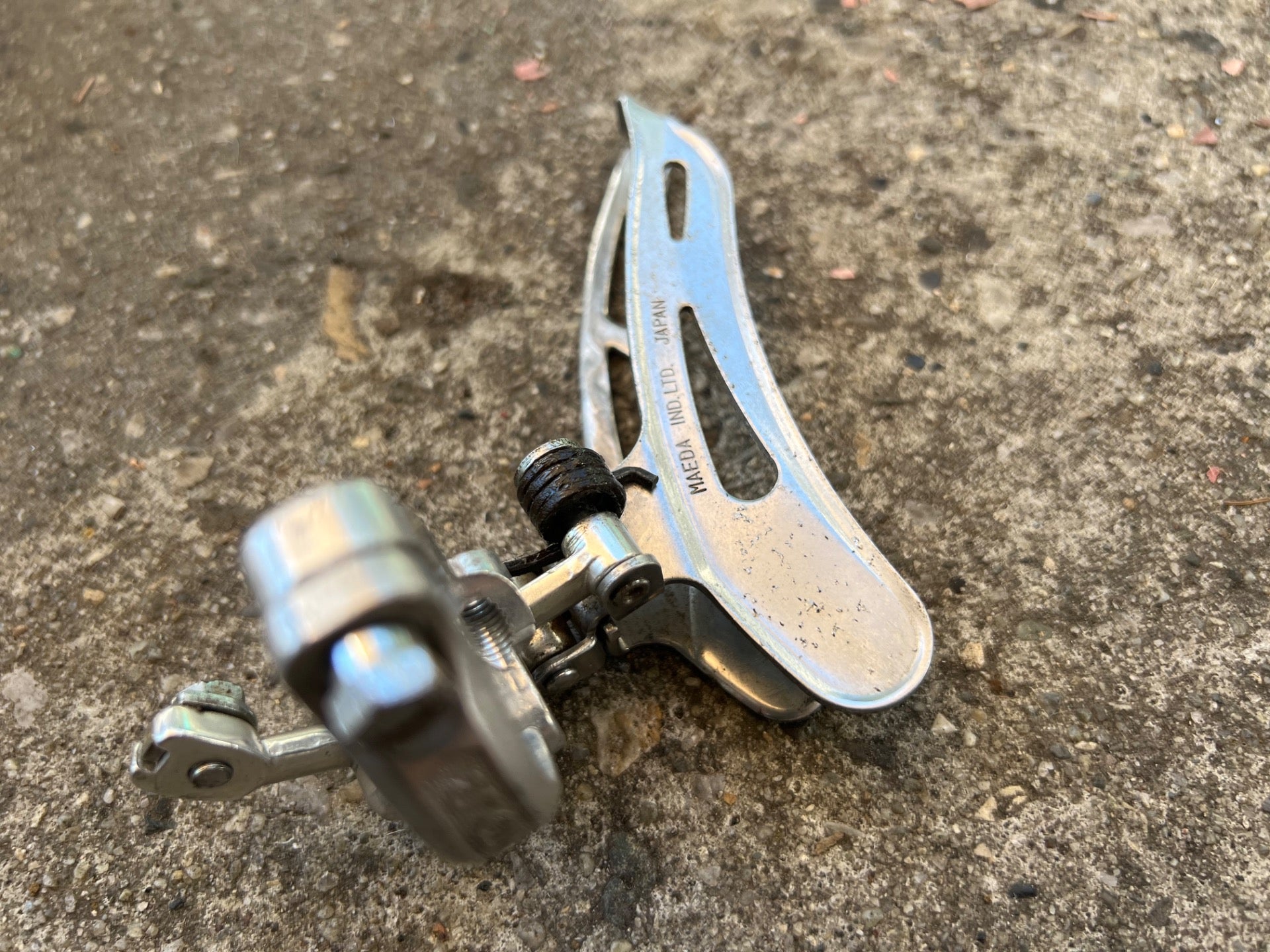 Suntour Mountech Front Derailleur 28.6mm Vintage MTB ATB Triple Bottom Pull Bike - Image 6