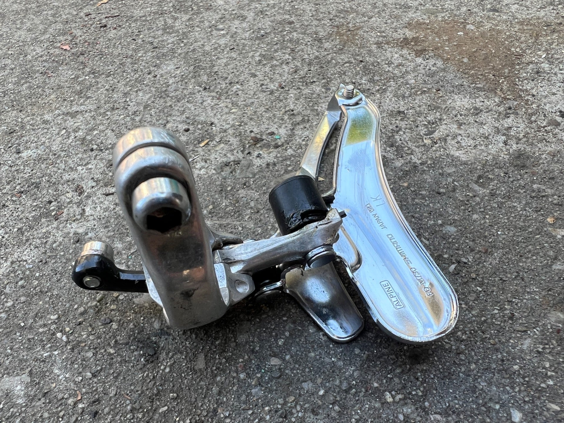 Shimano Deore XT FD-M730 28.6mm Bottom Pull Triple 3x6 Front Derailleur Vintage  - Image 6