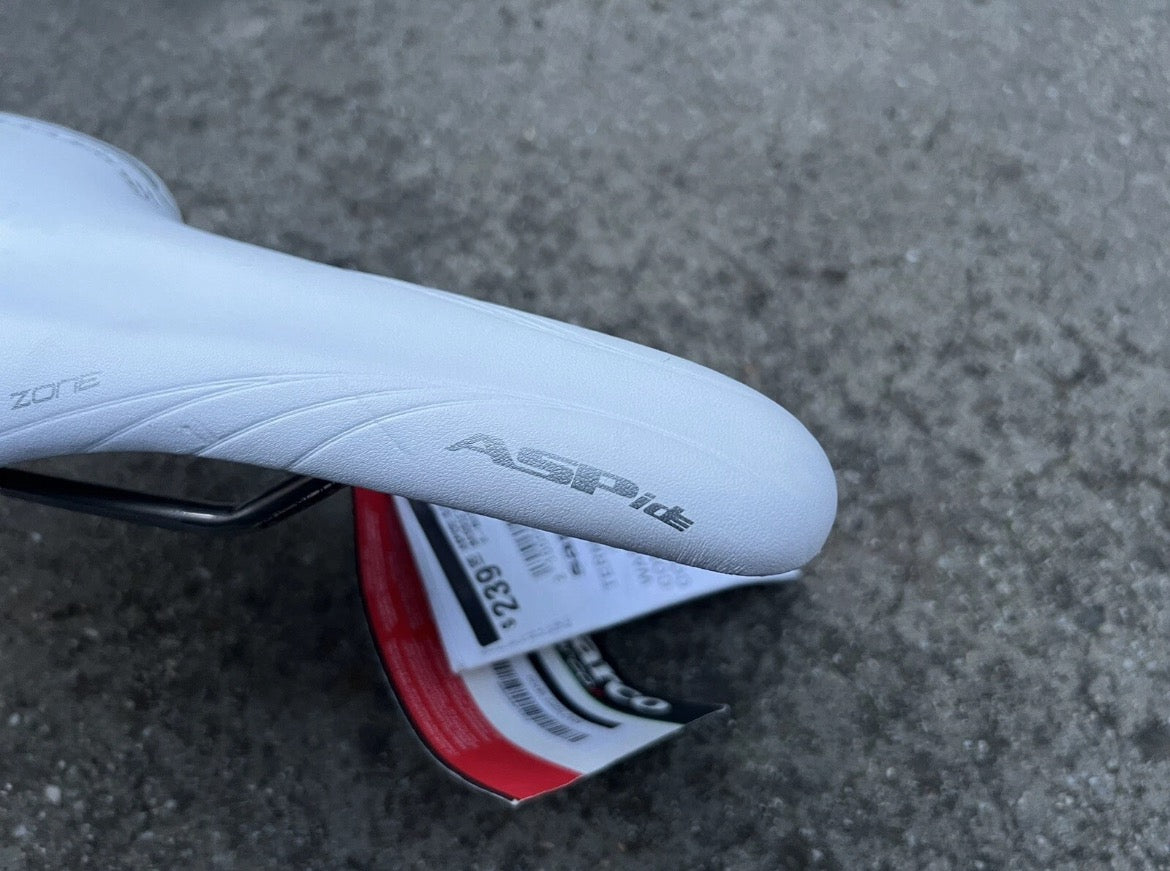 NEW Selle San Marco Aspide Glamour Saddle 156x274mm Xslite Rails White 193g - Image 6