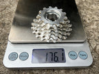 NOS Everest Gastano Aluminum Freewheel 13-21T English Thread Vintage Road 176g-Bicycle Bin