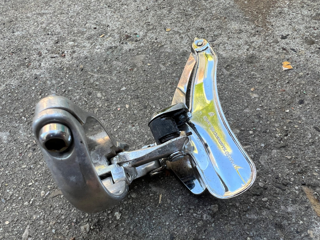 Shimano Deore DX FD-M650 Front Derailleur 31.8mm Bottom Pull Triple MTB Vintage - Image 6