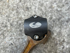 Used Trek Icon 25.4x100mm 1 1/8” Threadless Stem Vintage Retro MTB Mountain Bike Gray-Bicycle Bin