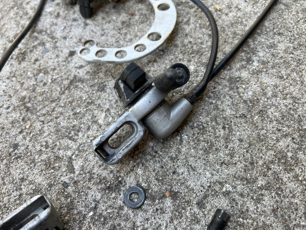 Magura Evolution Evo HS Brakes Silver Aluminum Steel Front and Rear Vintage MTB  - Image 10