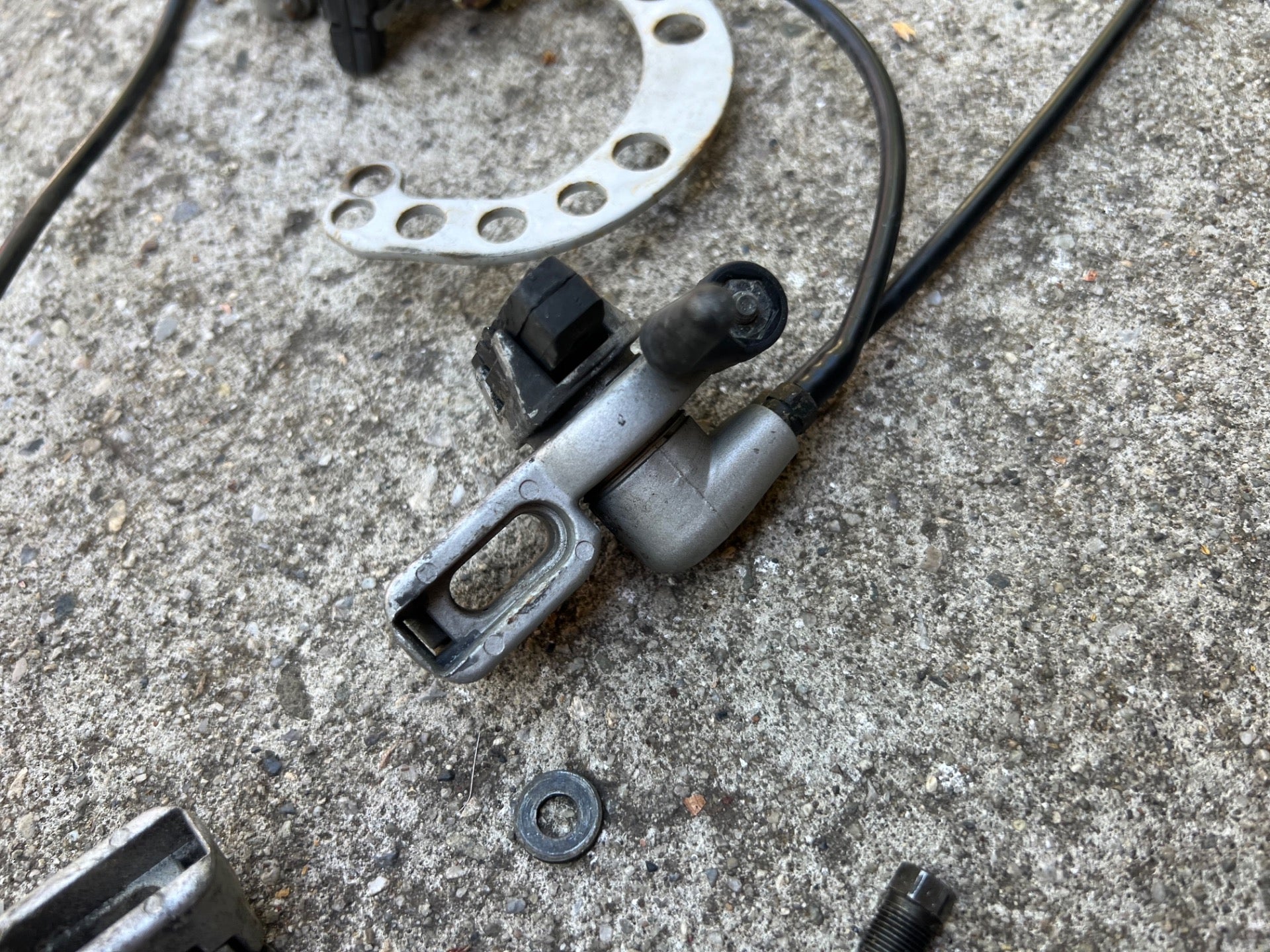 Magura Evolution Evo HS Brakes Silver Aluminum Steel Front and Rear Vintage MTB  - Image 10