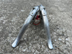 Used Dia Compe Brake Levers Drop Bar Aluminum Vintage Retro Road Bike Silver Aluminum-Bicycle Bin