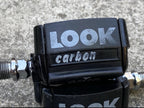 Used Vintage Look Carbon Black Clipless Pedals Retro Eroica Aluminum 9/16” 80’s-Bicycle Bin